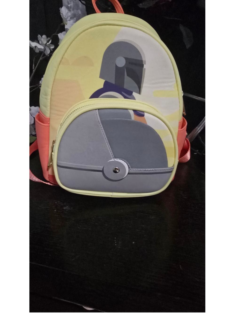 Loungefly Grogu In Cradle Backpack EUC